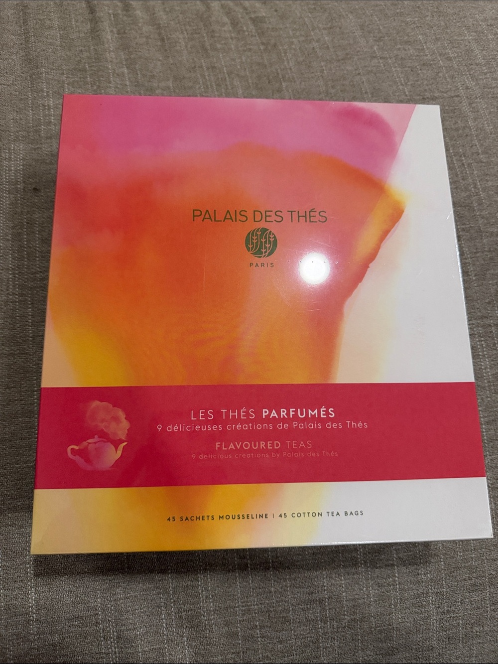 Assorted Flavoured Tea Collection - Pink/Orange